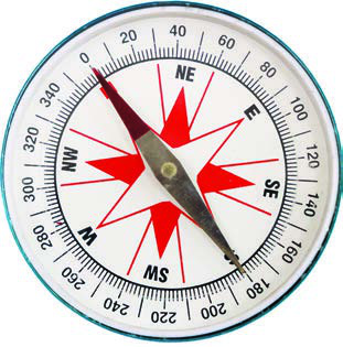 Fig. 4.6: A magnetic compass